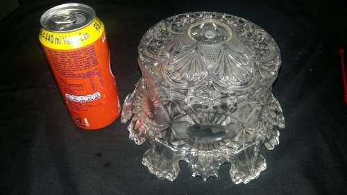 Pure heavy Crystal cut glass ceiling light shade